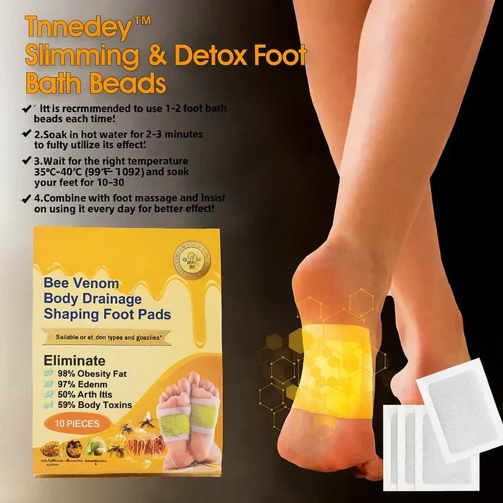 Bee Venom Foot Patches (Set of 10)